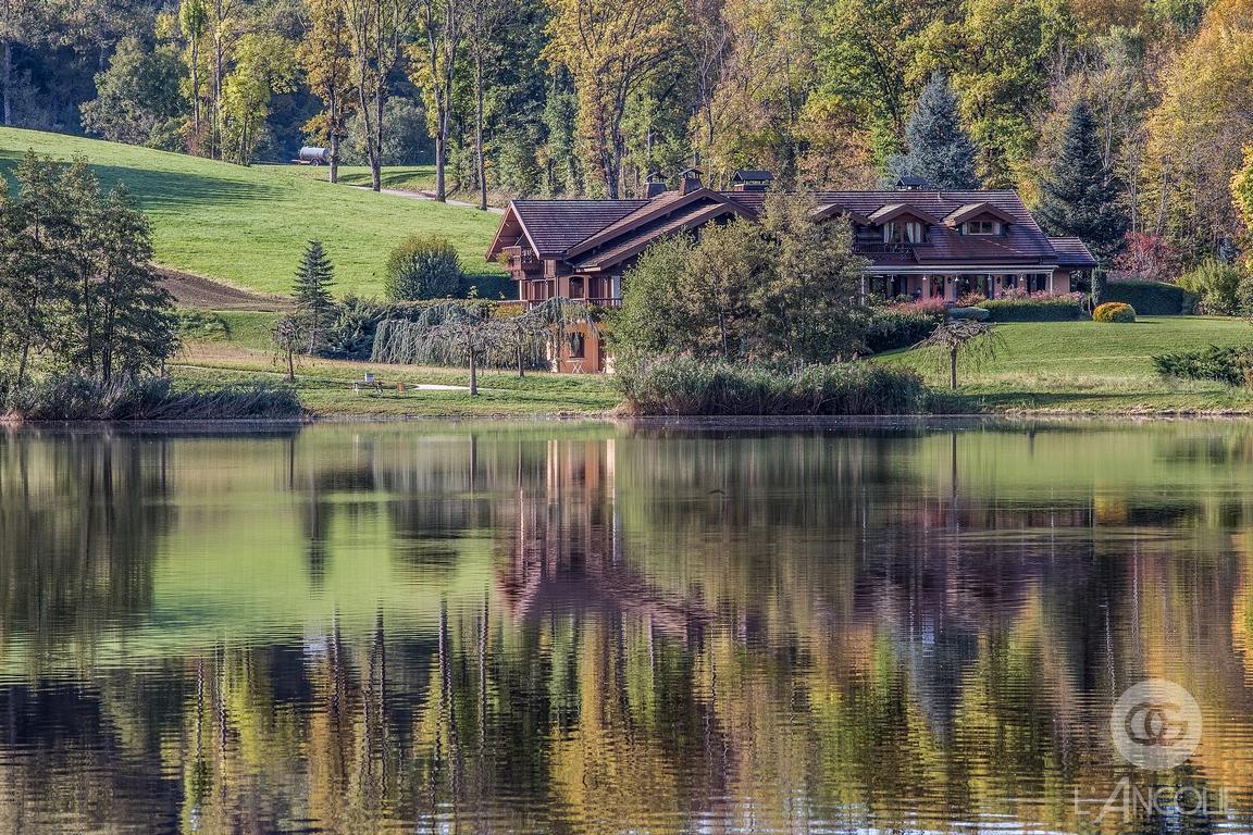 L'Ancolie "Chalet Du Lac" Hotel Cruseilles Kültér fotó